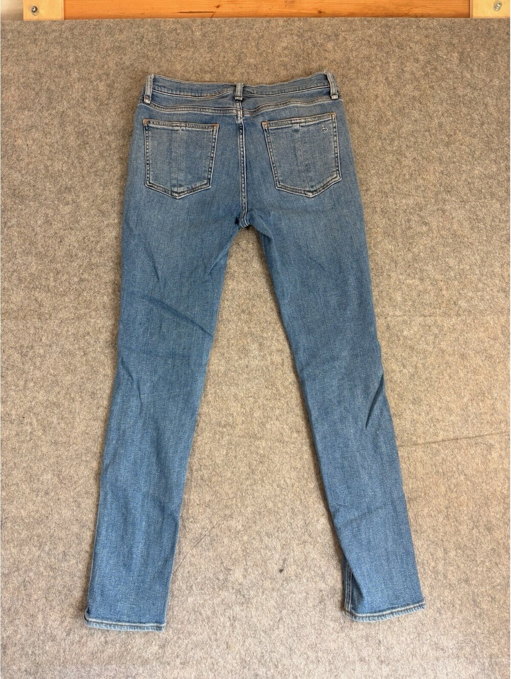 Rag & Bone JEAN Skinny Denim Jeans Women's Size 29 Medium Wash Blue Stretch